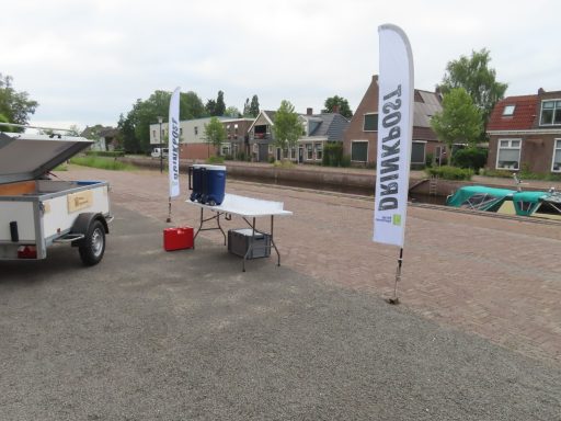 Een afvalvrij sportevenement organiseren door herbruikbare bekers uit Gorredijk